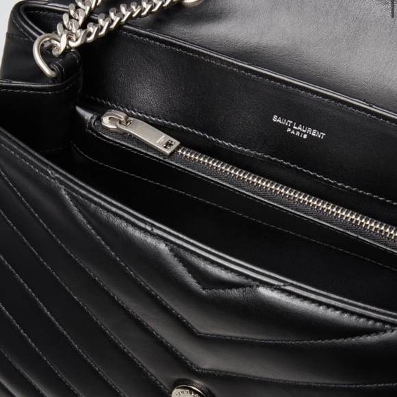 Saint Laurent Bags Saint Laurentloulou Medium Ysl Matelasse Calfskin Flaptop Shoulder Bag